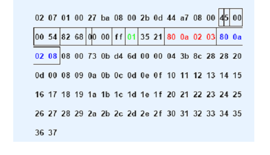 IP Header Example